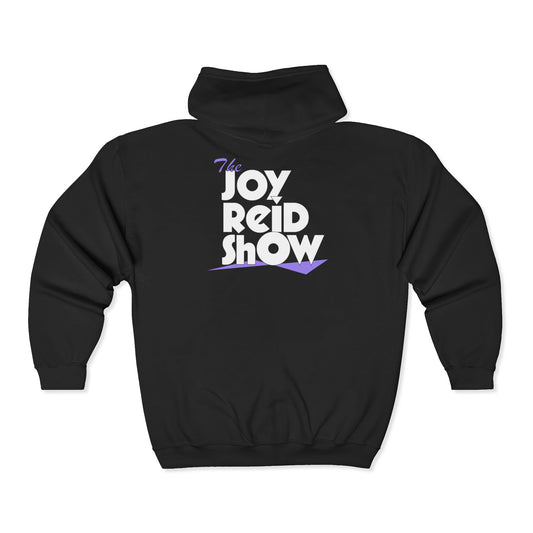 Team TJRS Full-Zip Hoodie — The Joy Reid Show Fan Jacket