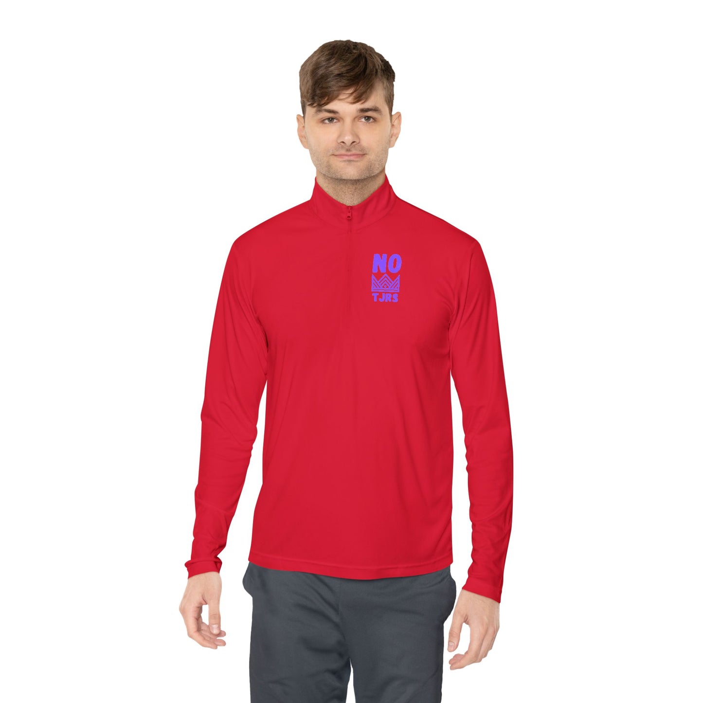 No Kings TJRS Logo Unisex Quarter-Zip Pullover