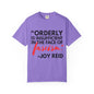 'Orderly Is Insufficient' Tee With Famous Quotes By Joy-Ann Reid of The Joy Reid Show