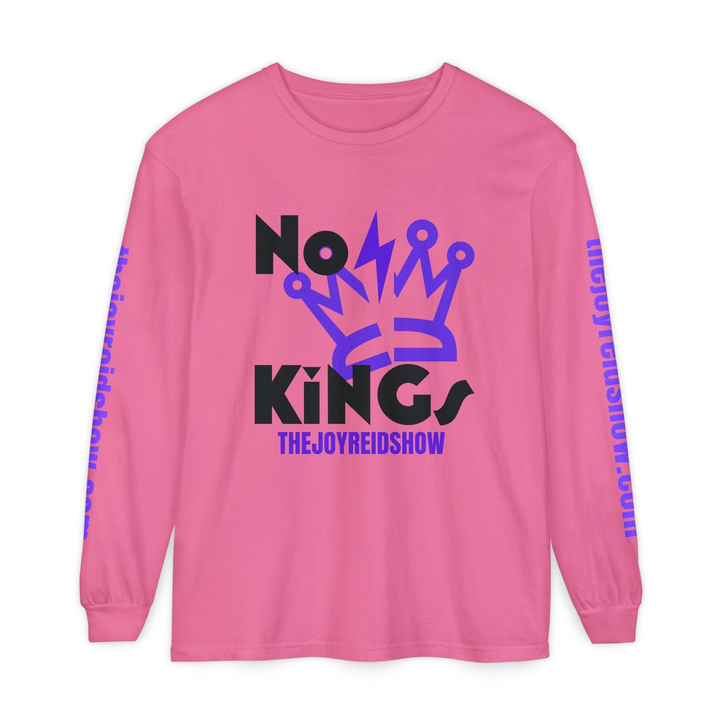 NO KINGS TJRS Unisex Tee-dyed Long Sleeve T-Shirt