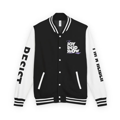 The Joy Reid Show Letterman Jacket -- FDT Unisex Graphic Varsity Jacket