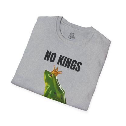 "No Kings, Just Frogs" Unisex Softstyle TJRS T-Shirt