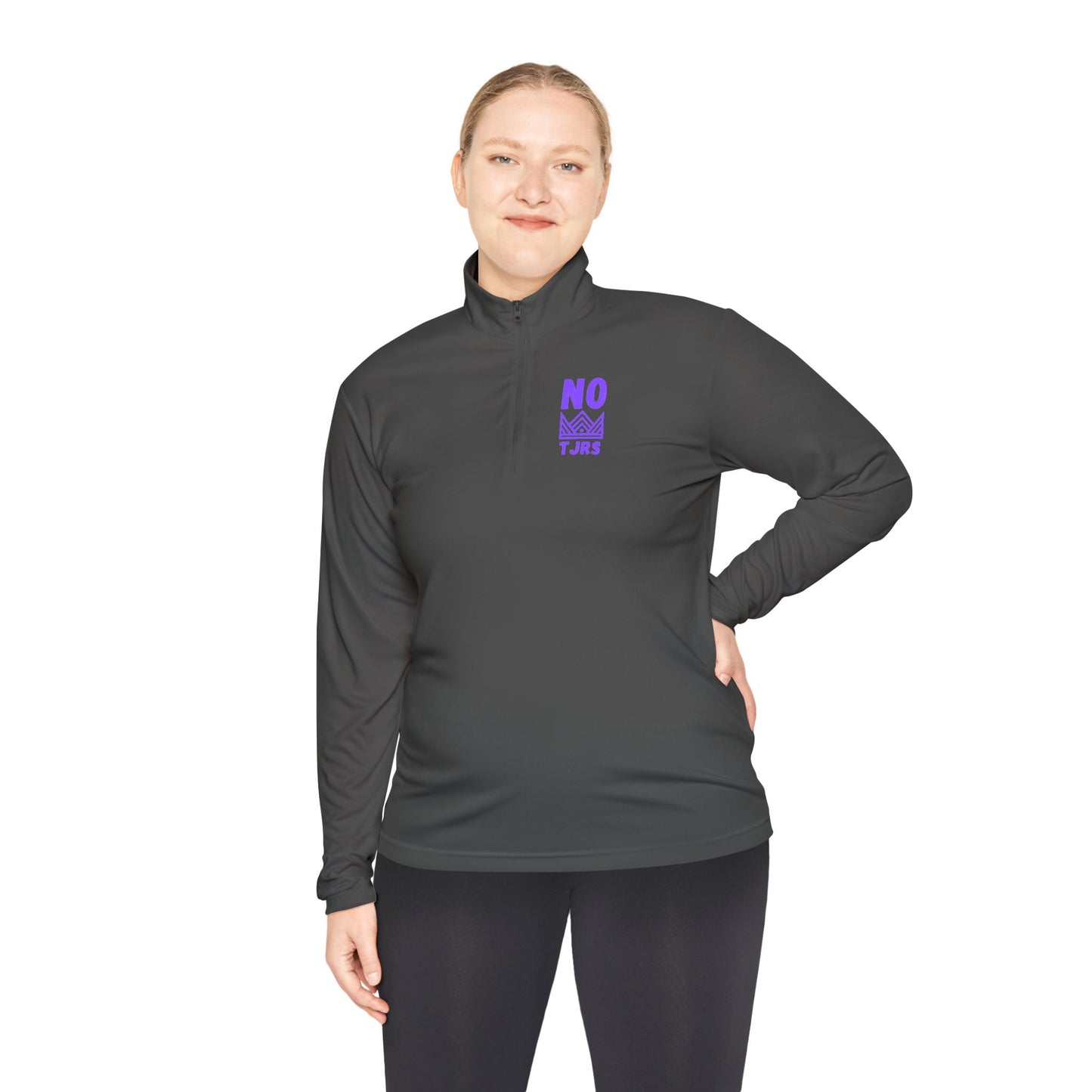 No Kings TJRS Logo Unisex Quarter-Zip Pullover