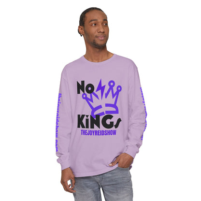 NO KINGS TJRS Unisex Tee-dyed Long Sleeve T-Shirt