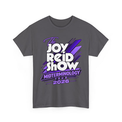 The Joy Reid Show Midtermology 2026 “More Bounce to the Count” T-Shirt