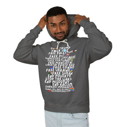 The Joy Reid Show 'Unoccupy' Unisex Protest Hoodie — Political Causes Graphic Pullover