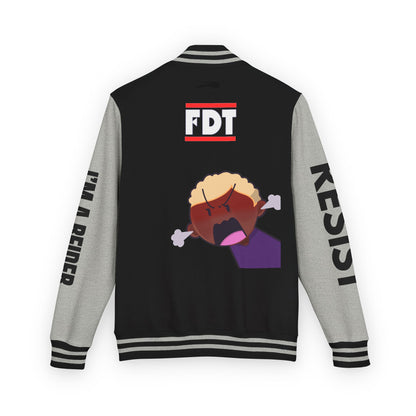 The Joy Reid Show Letterman Jacket -- FDT Unisex Graphic Varsity Jacket
