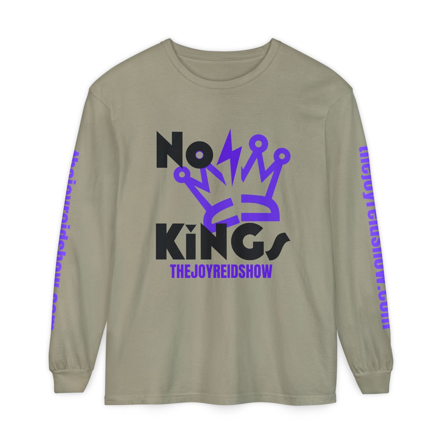 NO KINGS TJRS Unisex Tee-dyed Long Sleeve T-Shirt