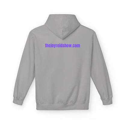 TJRS Joy Cartoon Character Hoodie — TheJoyReidShow Branded Pullover