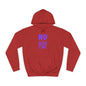 No Kings Purple Crown Unisex College Hoodie