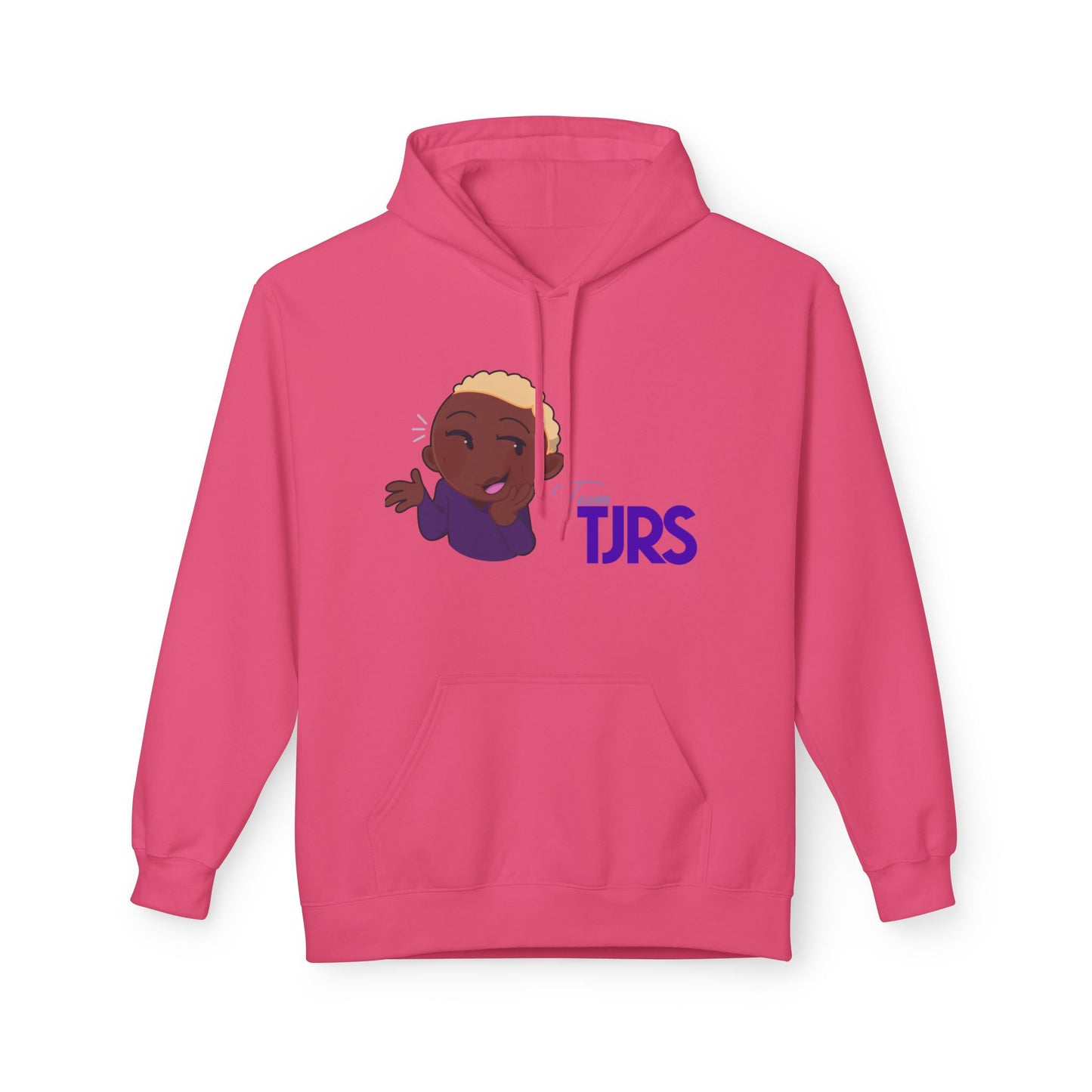 TJRS Joy Cartoon Character Hoodie — TheJoyReidShow Branded Pullover