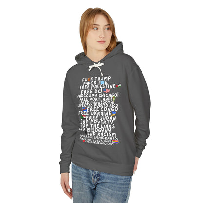 The Joy Reid Show 'Unoccupy' Unisex Protest Hoodie — Political Causes Graphic Pullover