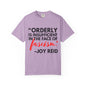 'Orderly Is Insufficient' Tee With Famous Quotes By Joy-Ann Reid of The Joy Reid Show