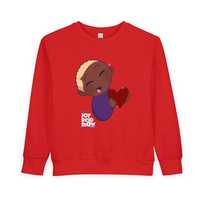 Toddler Sweatshirt with Joy Reid Design, Cute Gift for Kids, Toddler Apparel, Joy Reid Show Merchandise, Fun Kids Sweatshirt, Gift for [...]