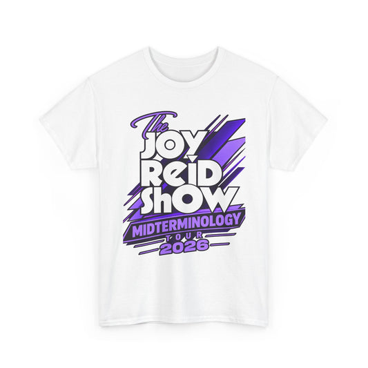 The Joy Reid Show Midtermology 2026 “More Bounce to the Count” T-Shirt