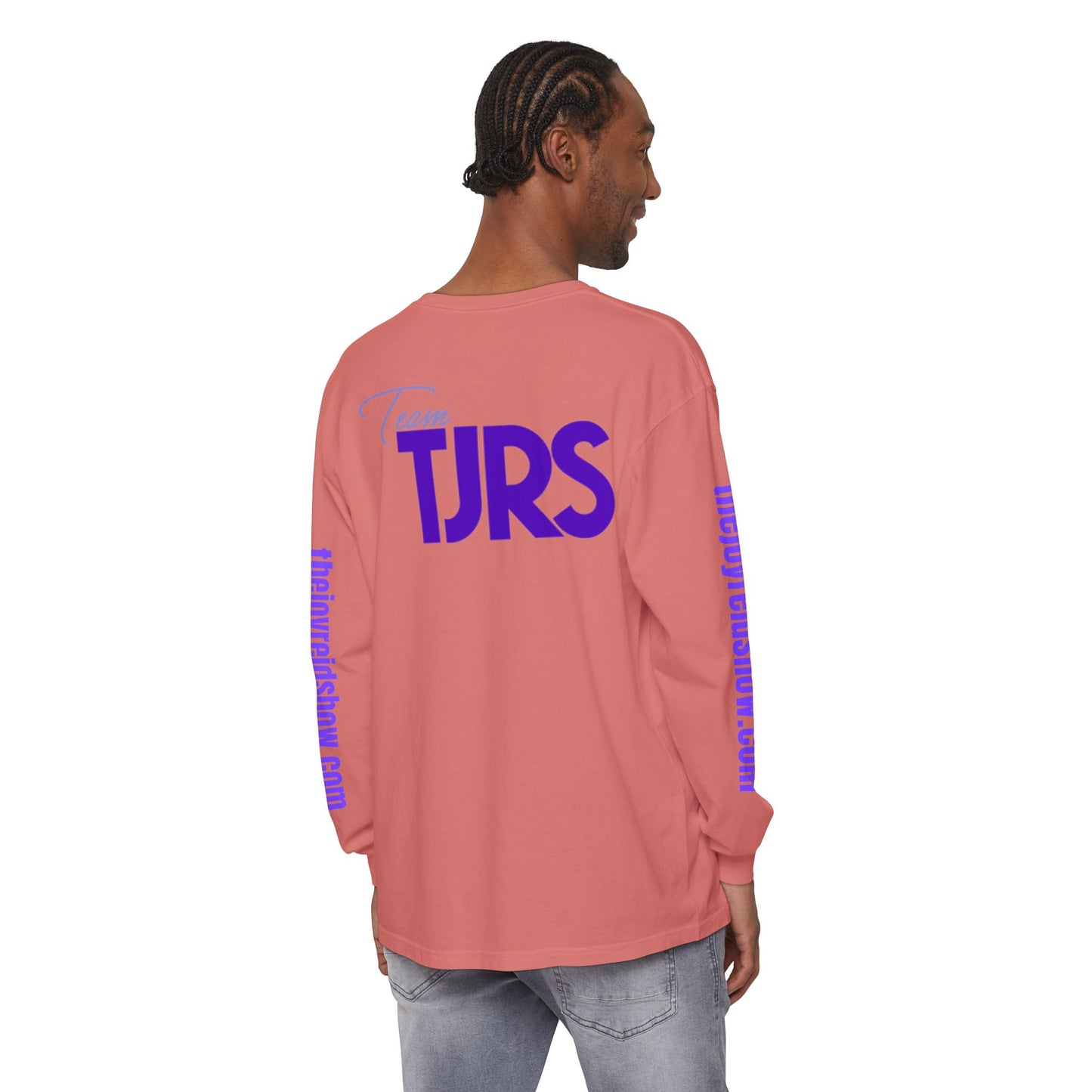 NO KINGS TJRS Unisex Tee-dyed Long Sleeve T-Shirt