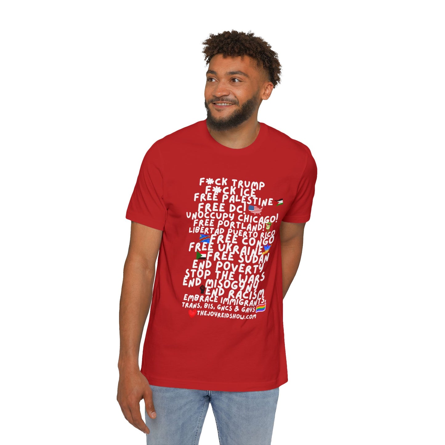 USA-Made Unisex Graphic T-Shirt: Empower Change, Social Justice, Activism, Protest Wear, Comfortable Cotton Tee