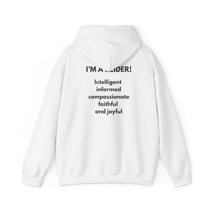 Reider Hoodie — Cute Cartoon Character "I'M A REIDER" Graphic Sweatshirt