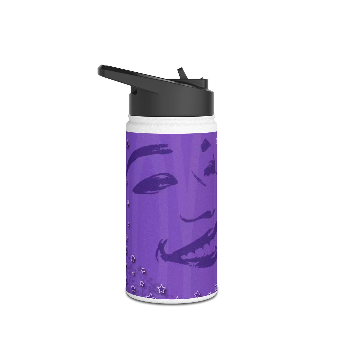 Purple Starry Stainless Steel Water Bottle