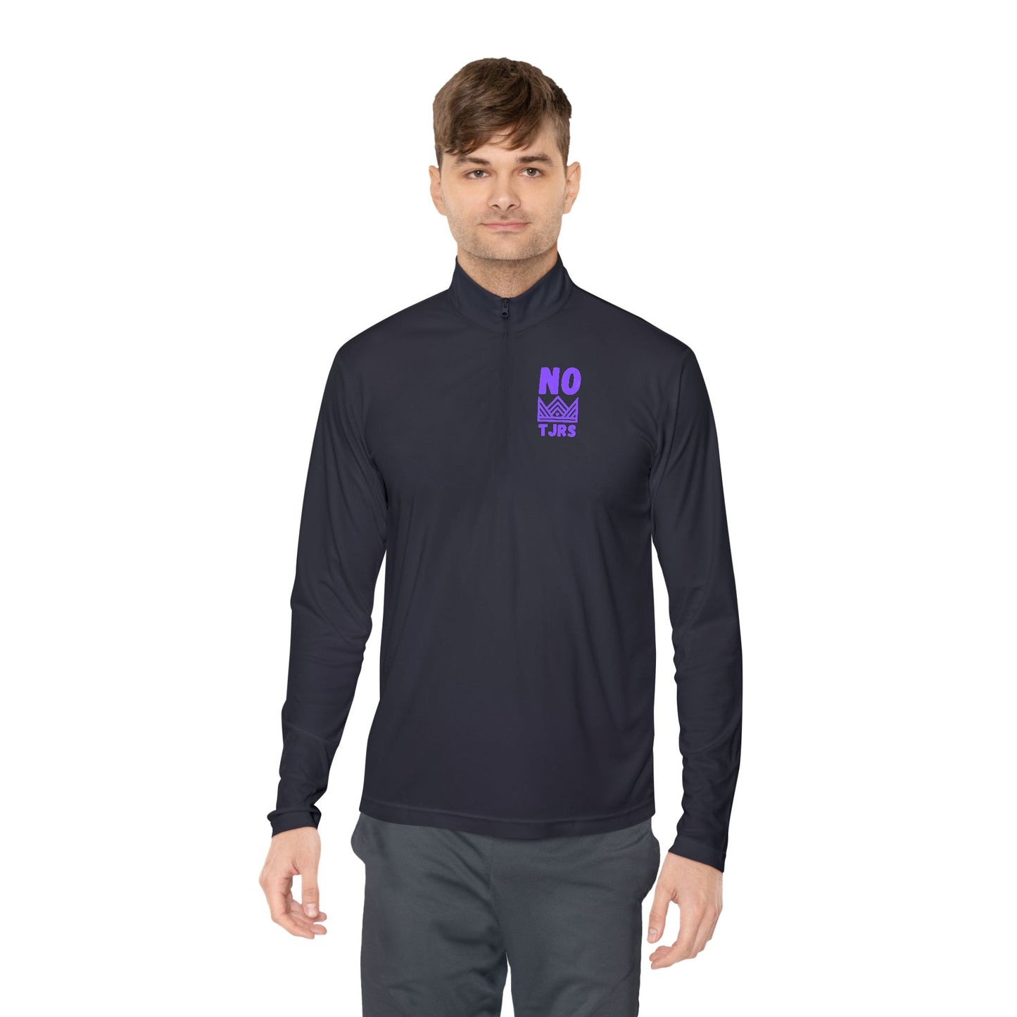 No Kings TJRS Logo Unisex Quarter-Zip Pullover