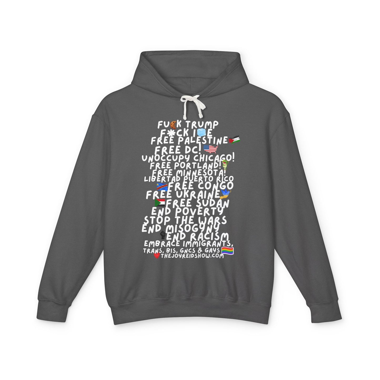 The Joy Reid Show 'Unoccupy' Unisex Protest Hoodie — Political Causes Graphic Pullover