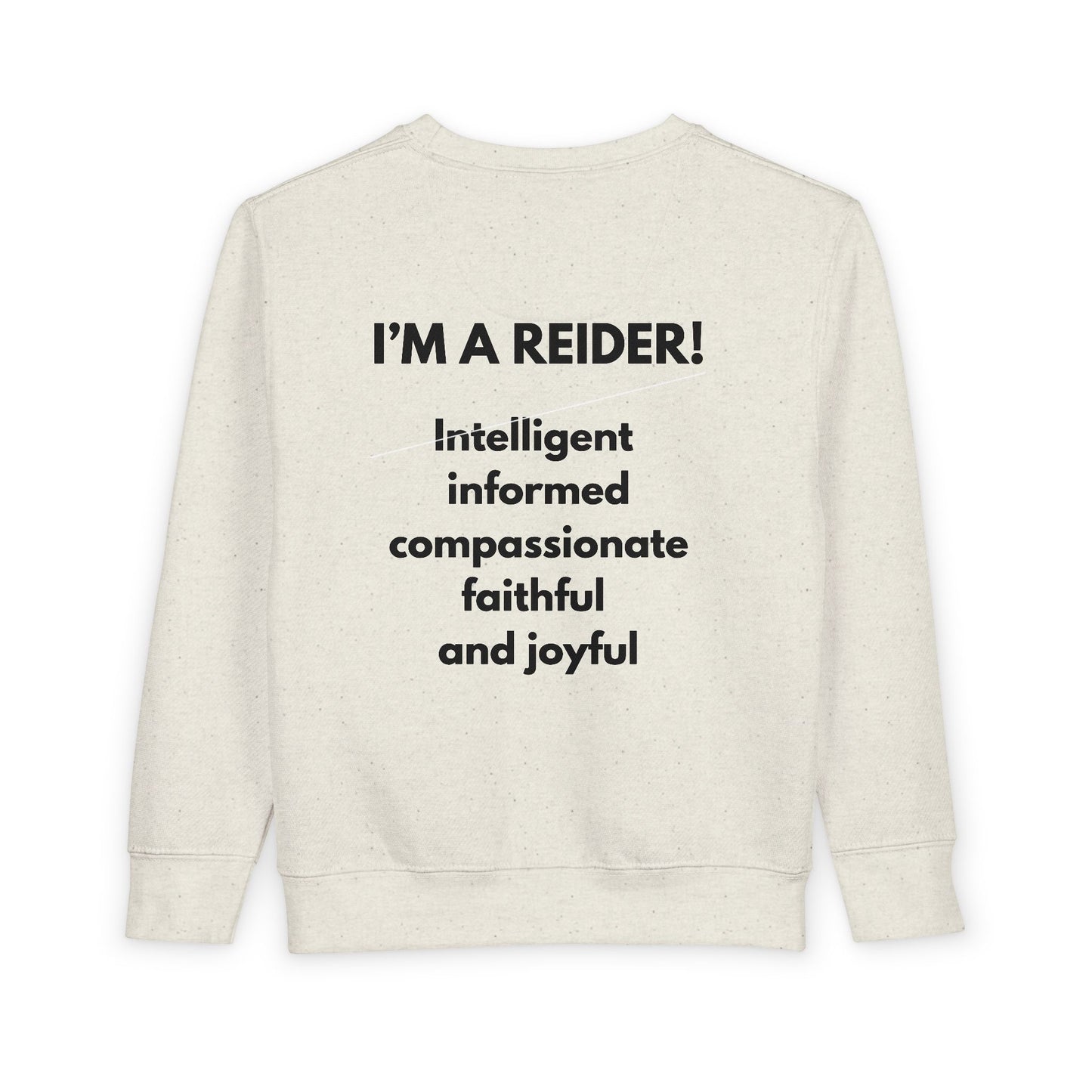 Toddler Sweatshirt with Joy Reid Design, Cute Gift for Kids, Toddler Apparel, Joy Reid Show Merchandise, Fun Kids Sweatshirt, Gift for [...]