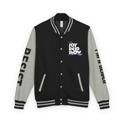 The Joy Reid Show Letterman Jacket -- FDT Unisex Graphic Varsity Jacket