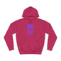 No Kings Purple Crown Unisex College Hoodie