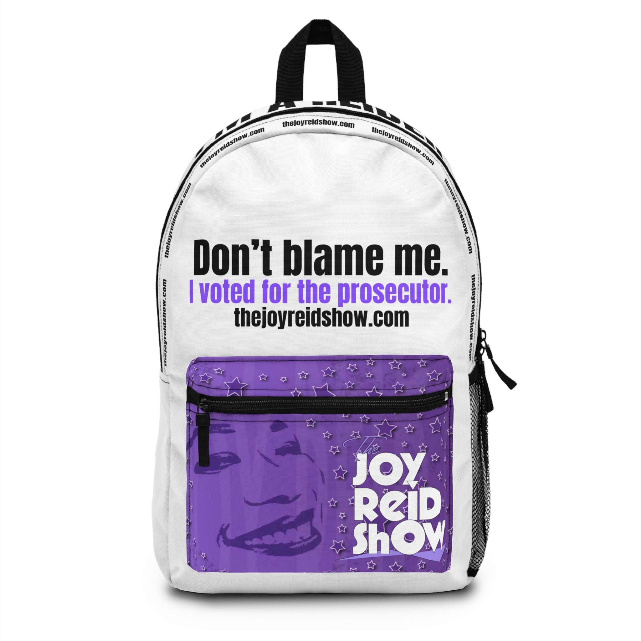 TJRS Vibrant Political Backpack – Joy's House Merch Shop