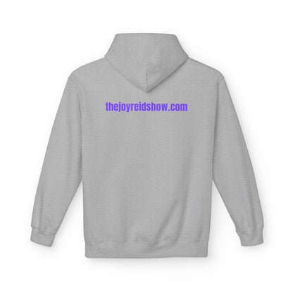 TJRS Joy Cartoon Character Hoodie — TheJoyReidShow Branded Pullover