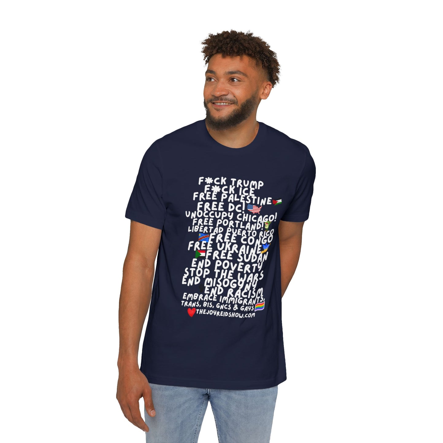 USA-Made Unisex Graphic T-Shirt: Empower Change, Social Justice, Activism, Protest Wear, Comfortable Cotton Tee