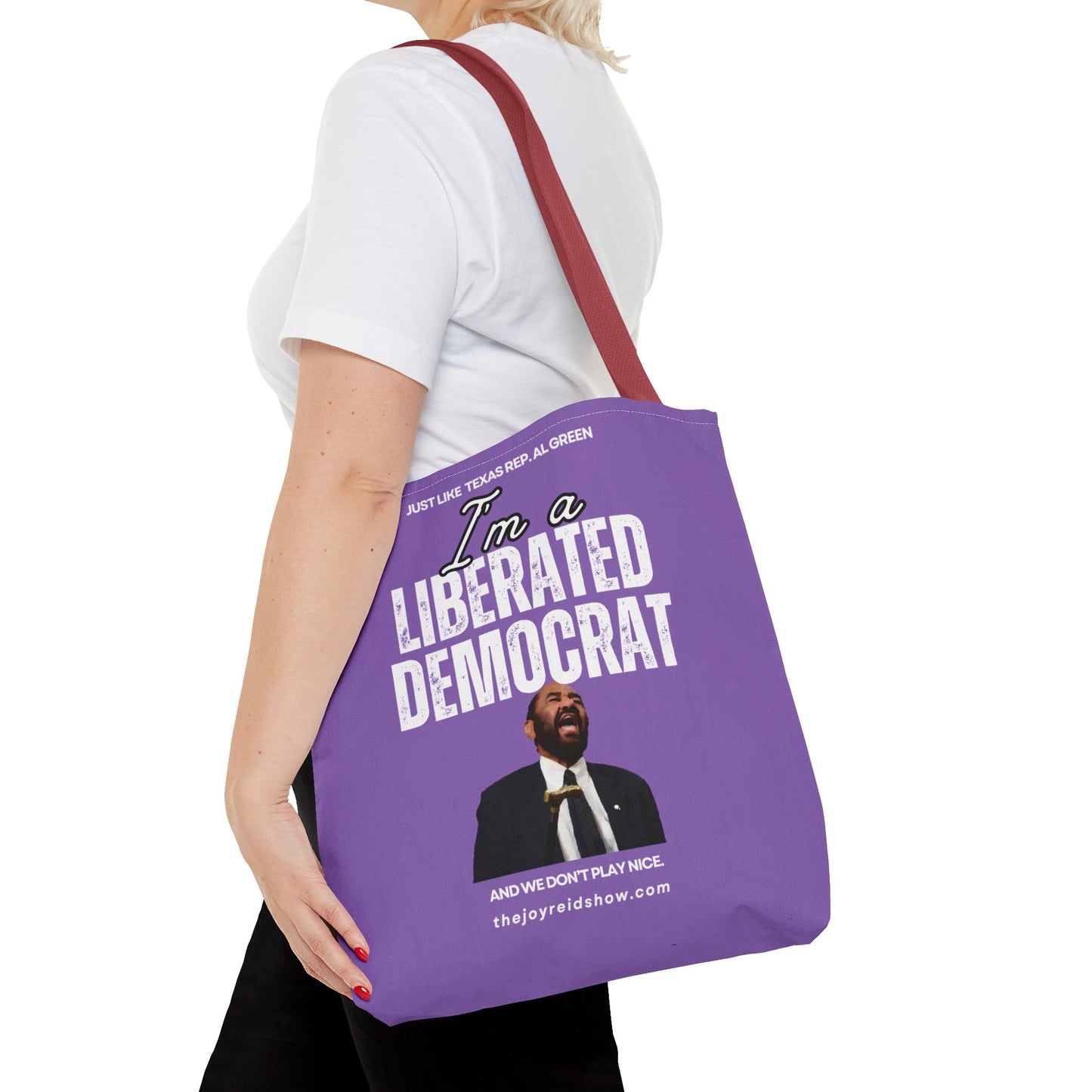 Liberated Democrat Tote Bag - The Joy Reld Show