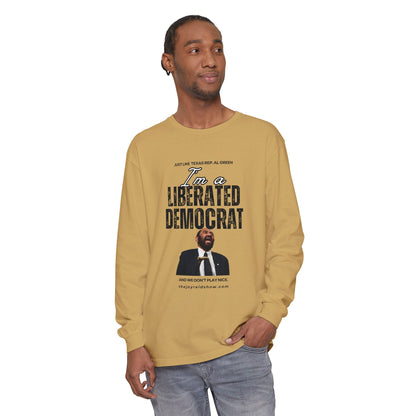 Liberated Democrat Long Sleeve Tee