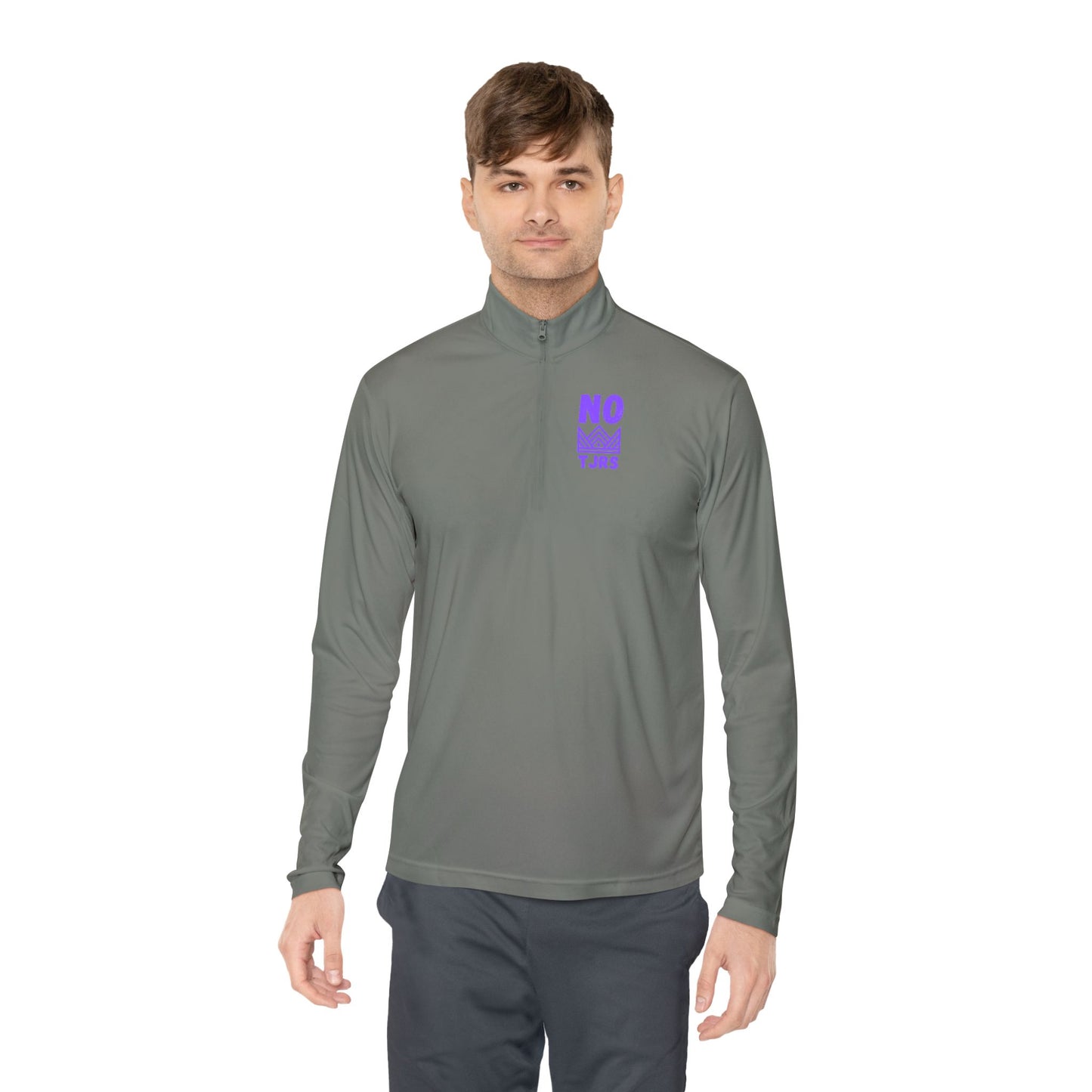 No Kings TJRS Logo Unisex Quarter-Zip Pullover