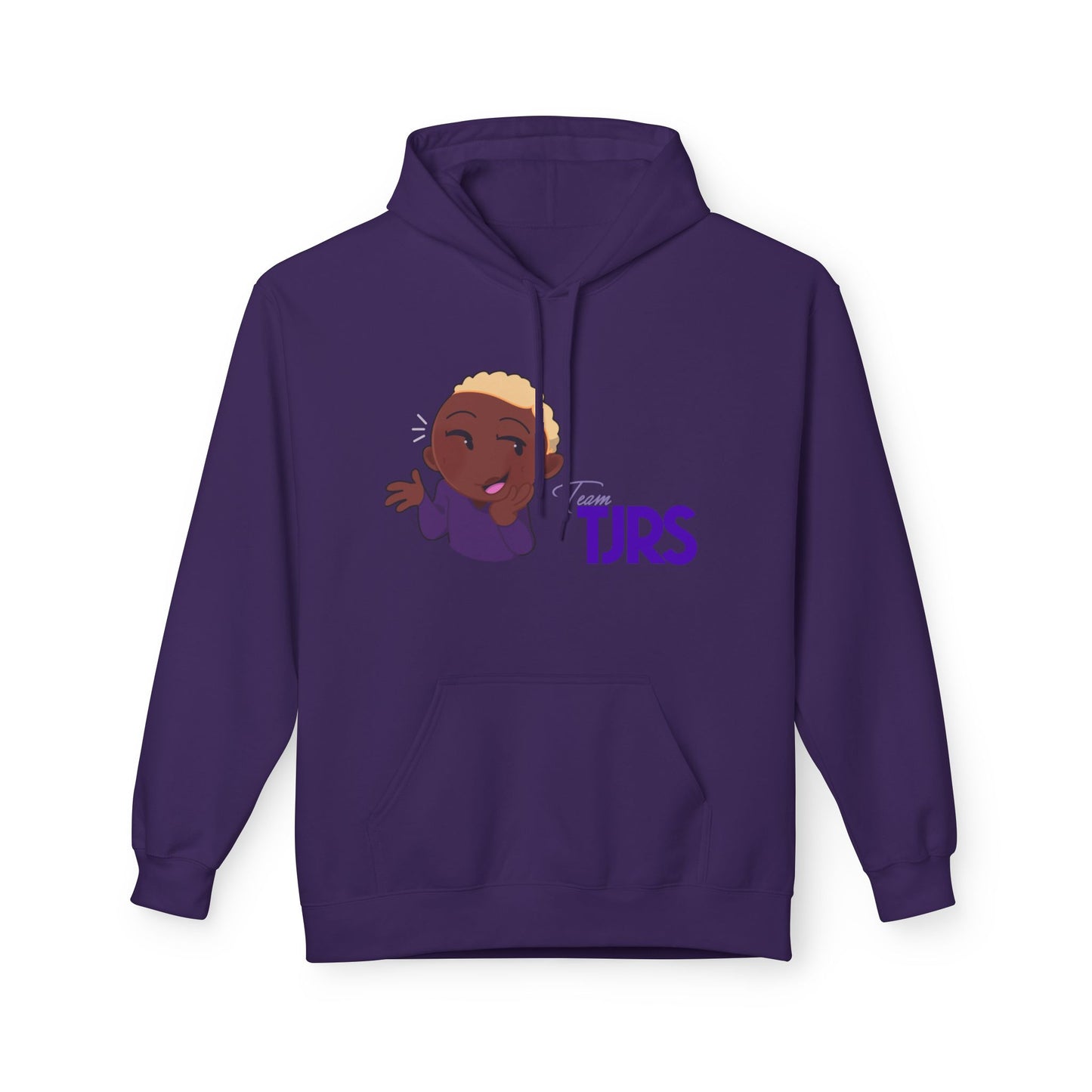 TJRS Joy Cartoon Character Hoodie — TheJoyReidShow Branded Pullover
