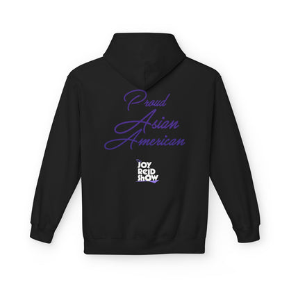 Team TJRS American Fleece Hoodie, Proud Asian American Edition. Softstyle Unisex Hoodie, Cozy Gift for Comfortable Casual Wear