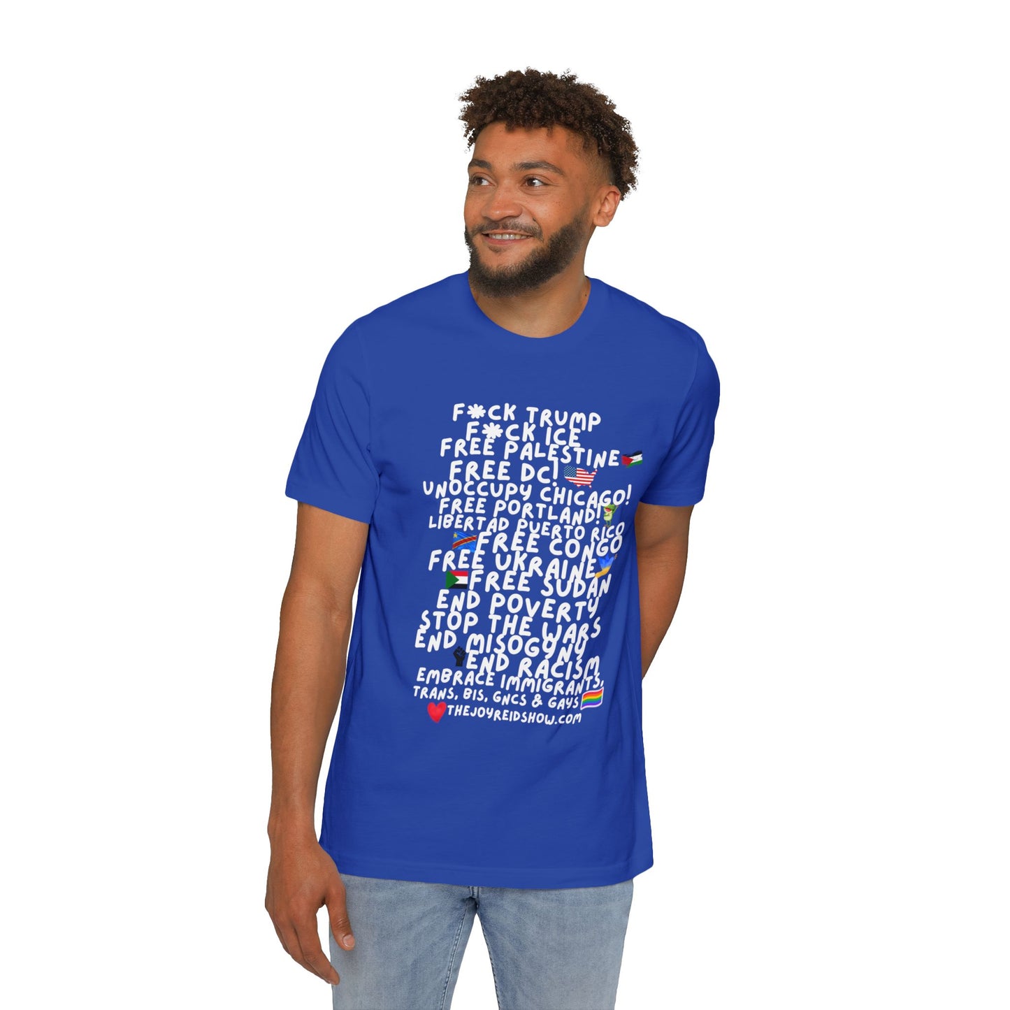 USA-Made Unisex Graphic T-Shirt: Empower Change, Social Justice, Activism, Protest Wear, Comfortable Cotton Tee