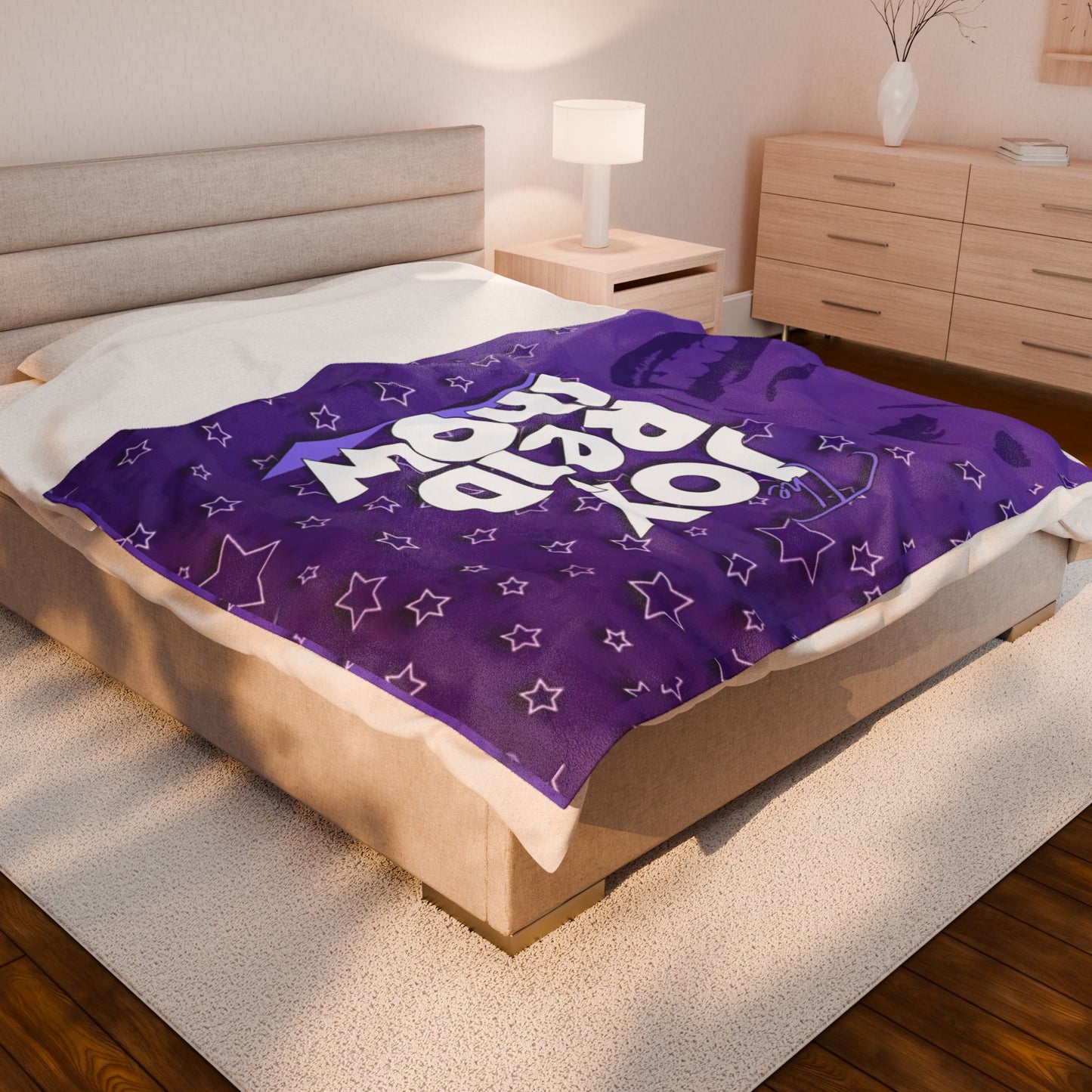 Joy Reid Show Plush Blanket