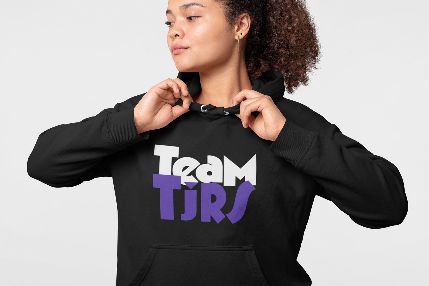 Team TJRS Unisex Fleece Hoodie, Proud Latina Edition - Perfect for Casual Wear, Gifts & More