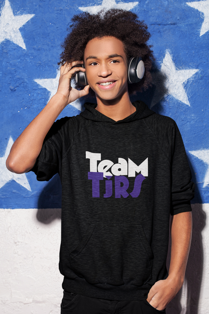 Team TJRS Hoodie; Blerd Edition. Unisex Fleece Hoodie, Cozy Gift for Casual Wear, Blerd Culture Apparel