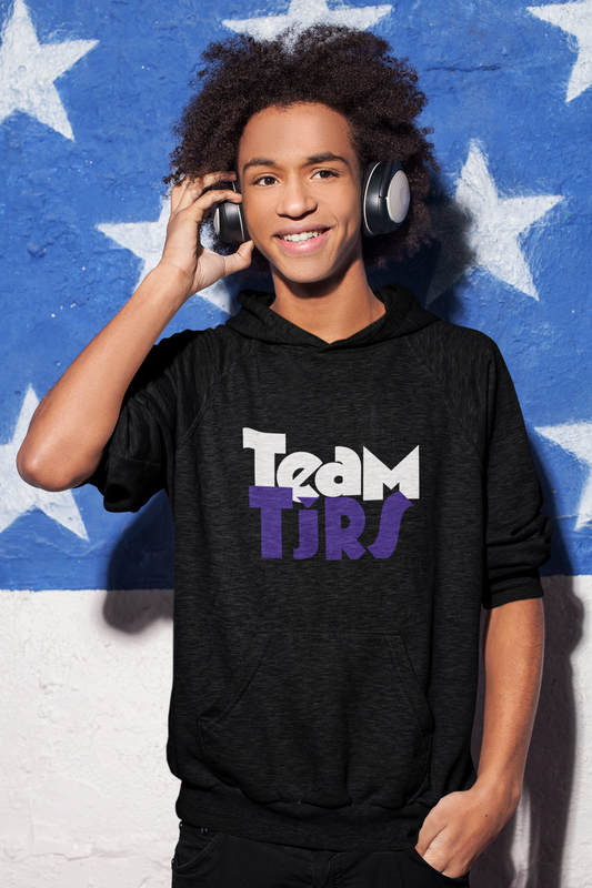 Team TJRS Hoodie; Blerd Edition. Unisex Fleece Hoodie, Cozy Gift for Casual Wear, Blerd Culture Apparel