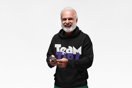 Team TJRS Cozy Fleece Unisex Hoodie; Perfect Gift for Veterans Who Love Casual Wear