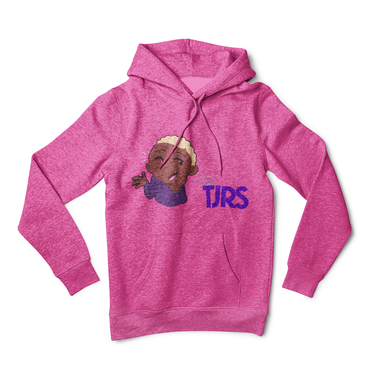 TJRS Joy Cartoon Character Hoodie — TheJoyReidShow Branded Pullover