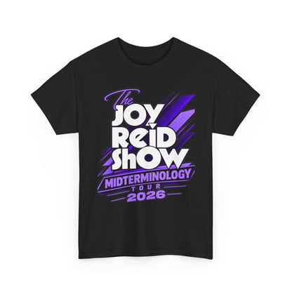 The Joy Reid Show Midtermology 2026 “More Bounce to the Count” T-Shirt