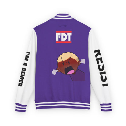 The Joy Reid Show Letterman Jacket -- FDT Unisex Graphic Varsity Jacket