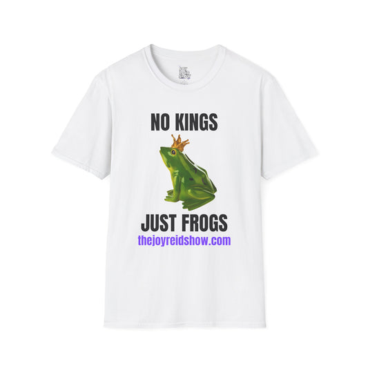 "No Kings, Just Frogs" Unisex Softstyle TJRS T-Shirt