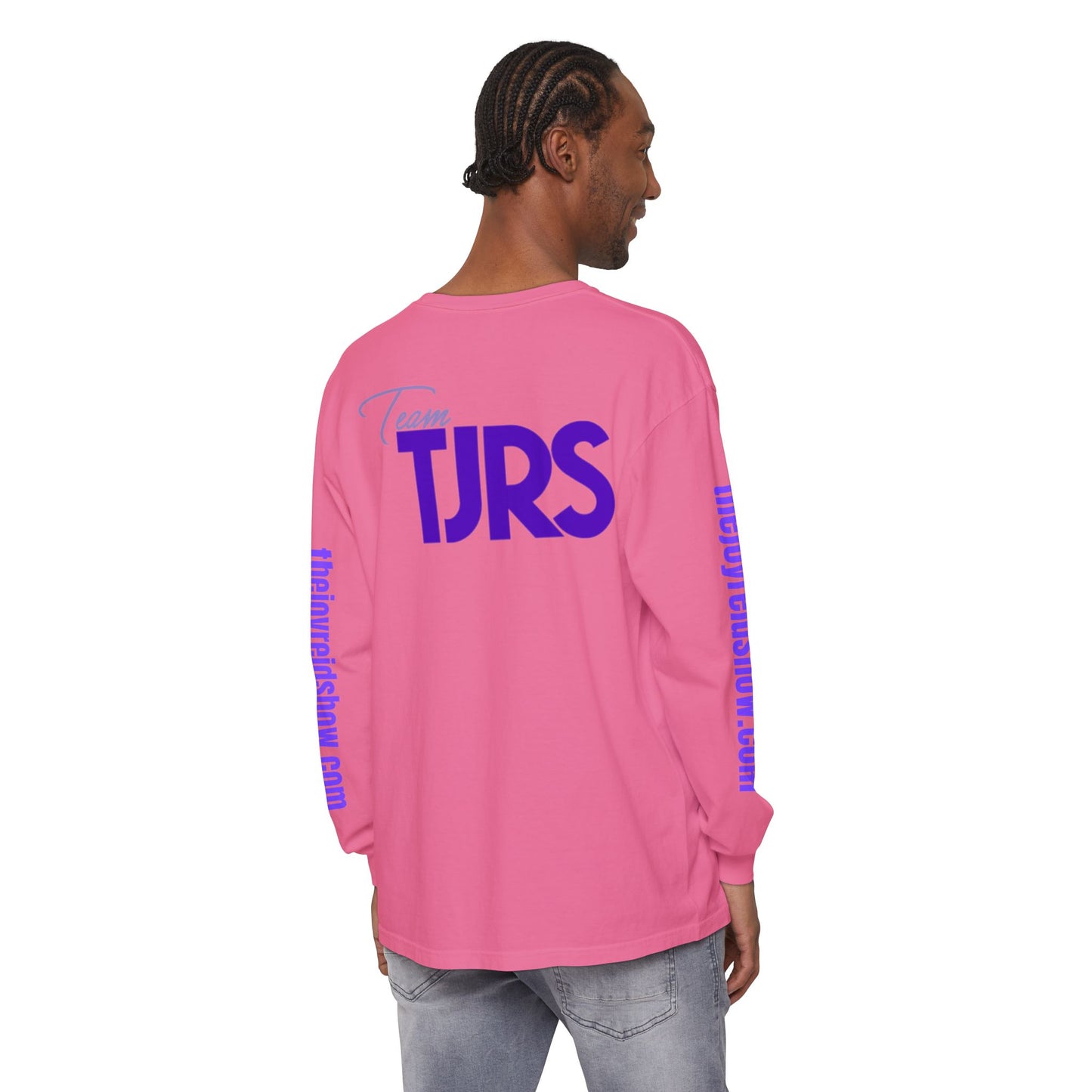 NO KINGS TJRS Unisex Tee-dyed Long Sleeve T-Shirt