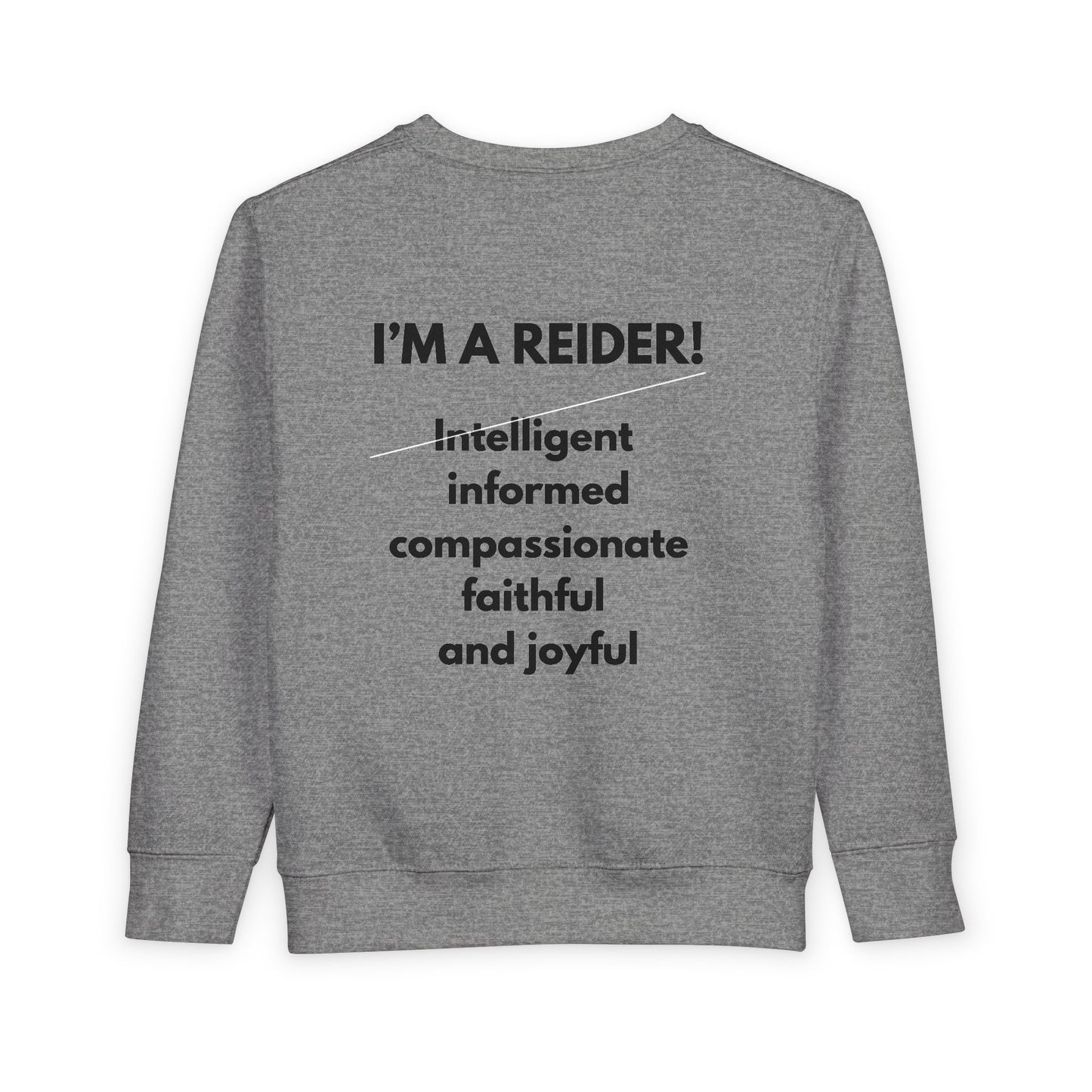 Toddler Sweatshirt with Joy Reid Design, Cute Gift for Kids, Toddler Apparel, Joy Reid Show Merchandise, Fun Kids Sweatshirt, Gift for [...]