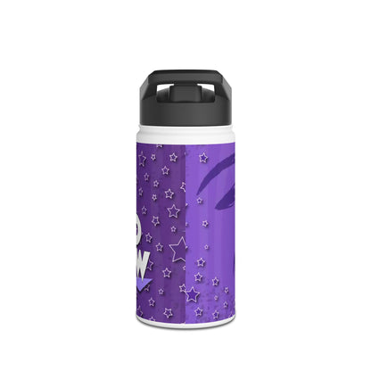 Purple Starry Stainless Steel Water Bottle