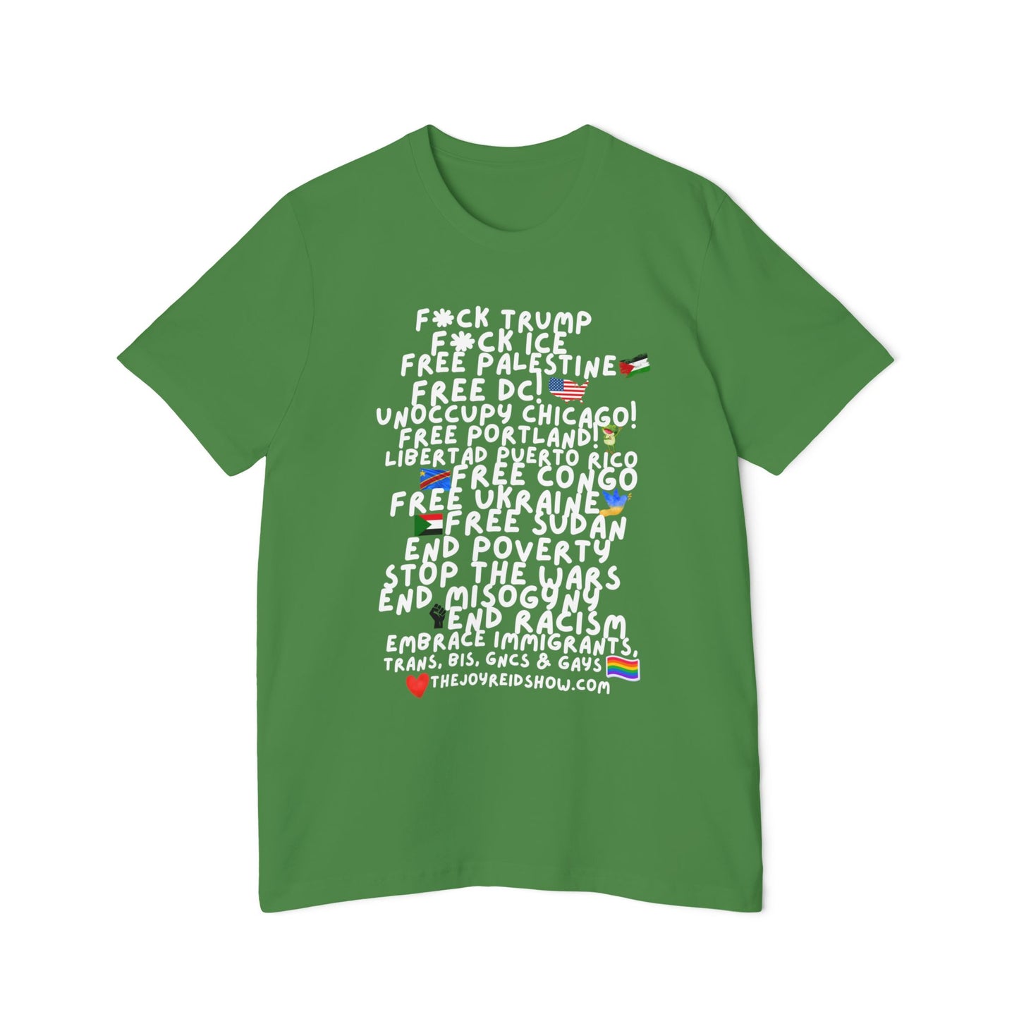 USA-Made Unisex Graphic T-Shirt: Empower Change, Social Justice, Activism, Protest Wear, Comfortable Cotton Tee